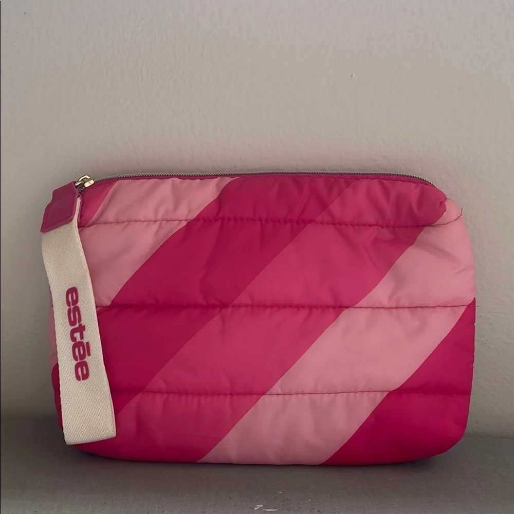 Estée Lauder Pink Puffer Pouch